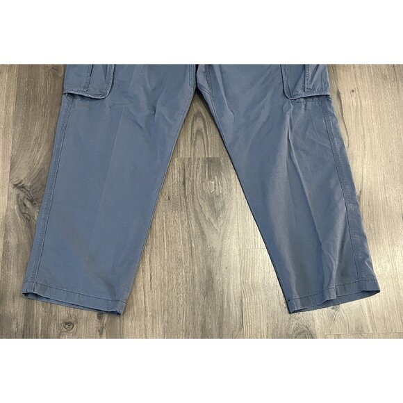 LL Bean Allagash Cargo Pants 30X29 Men's Natural Fit Asphalt color NWT - Picture 3 of 8